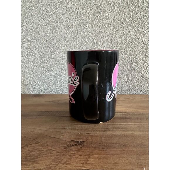 Disney Jerry Leigh Vintage Style Minnie Mouse Black/Pink Mug - Picture 6 of 7